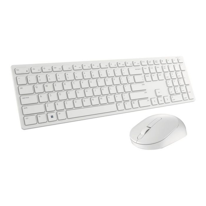 Dell Keyboard and Mouse Set KM5221W - French Layout - White
 - KM5221W-WH-FRC