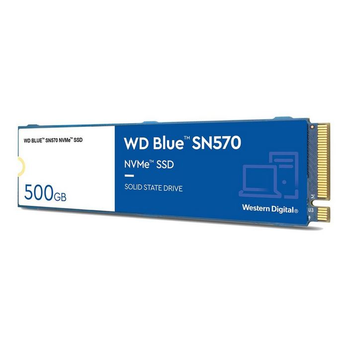 WD Blue SN570 NVMe SSD WDS500G3B0C - SSD - 500 GB - PCIe 3.0 x4 (NVMe)
 - WDS500G3B0C