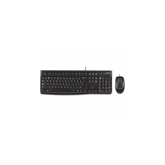 Logitech tipkovnica miš MK120, USB, HR