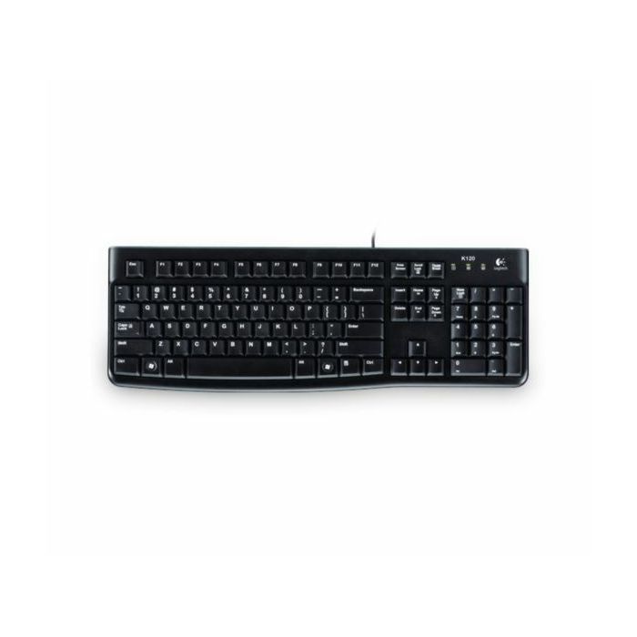 Logitech tipkovnica K120, USB, HR