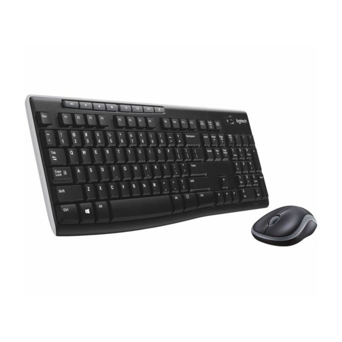 Logitech MK270, Keyboard Mouse, Wireless, German-HRV