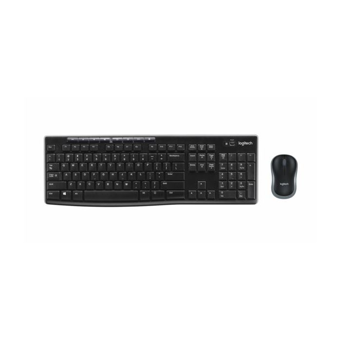 Logitech MK270, Keyboard Mouse, Wireless, HR