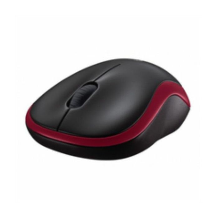 Logitech M185 Wireless mini mouse, red