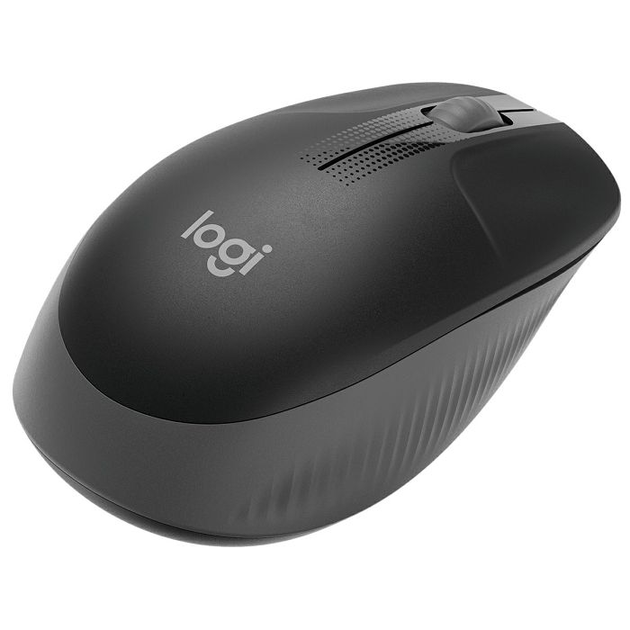 Logitech M190 Wireless Mouse, Black