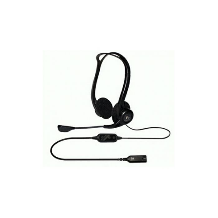 Logitech USB PC 960 stereo headset with microphone