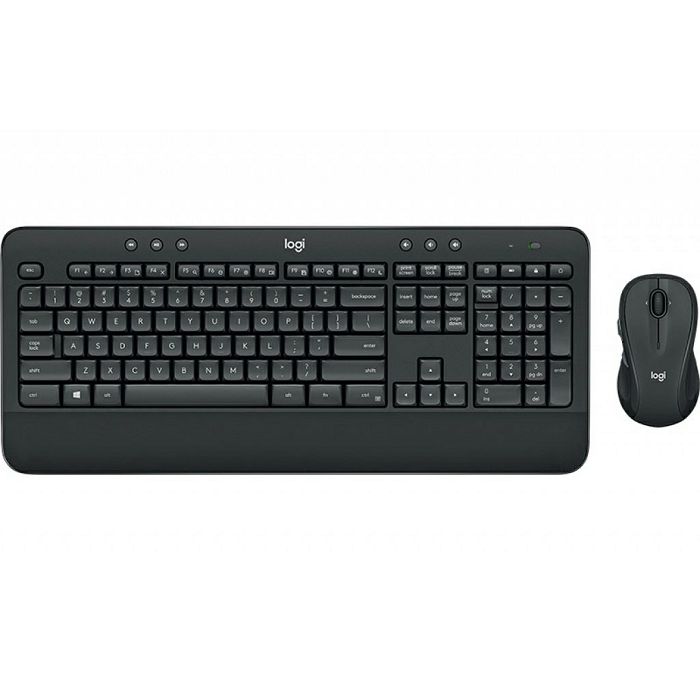 Logitech keyboard and mouse Wireless Combo MK545 ADVANCED, Unifying, SLO engraving