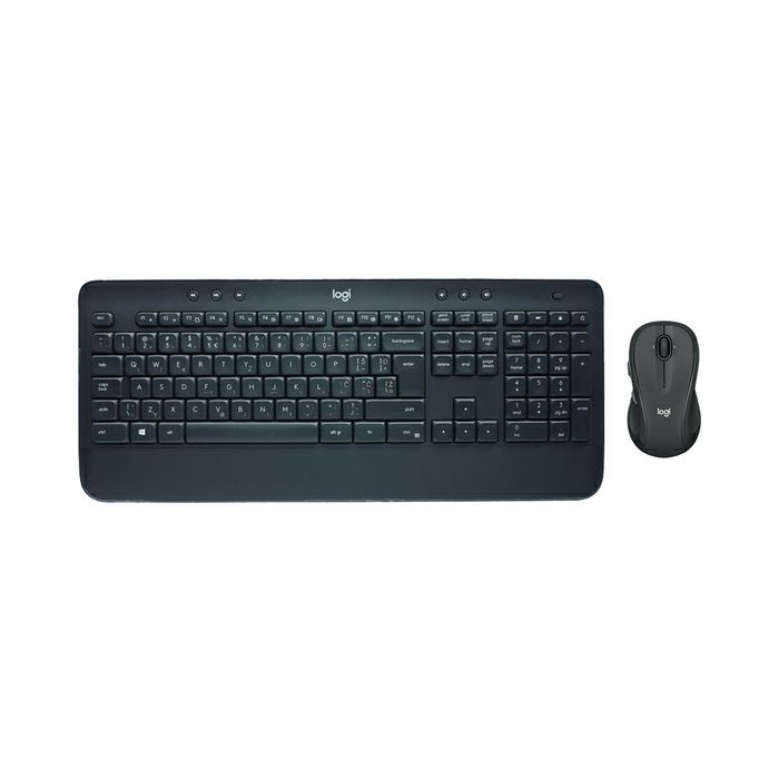 Logitech keyboard and mouse Wireless Combo MK545 ADVANCED, Unifying, SLO engraving