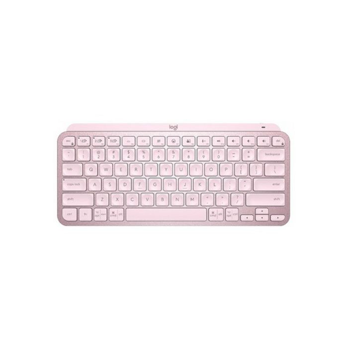 Logitech keyboard MX Keys Mini, pink color, SLO Mr.