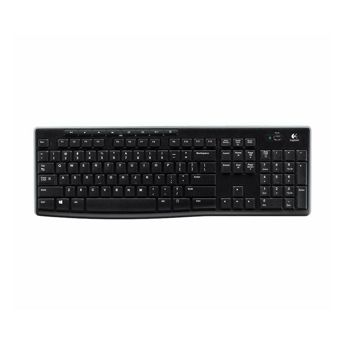 Logitech wireless keyboard K270, Unifying, SLO engraving