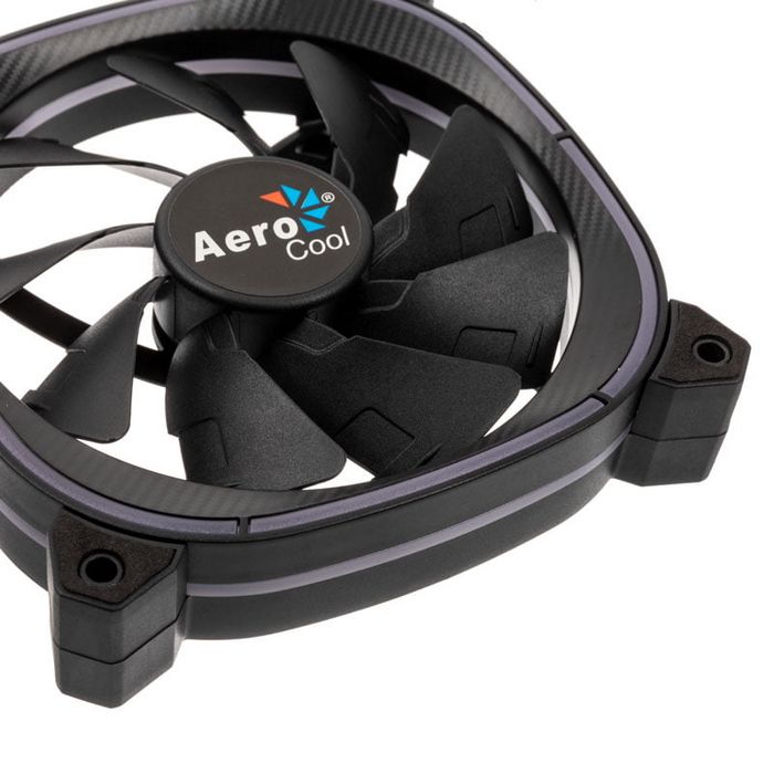 Aerocool Astro 12 Pro ARGB LED fan, pack of 3 incl. controller - 120mm-ACF3-AT10217.02