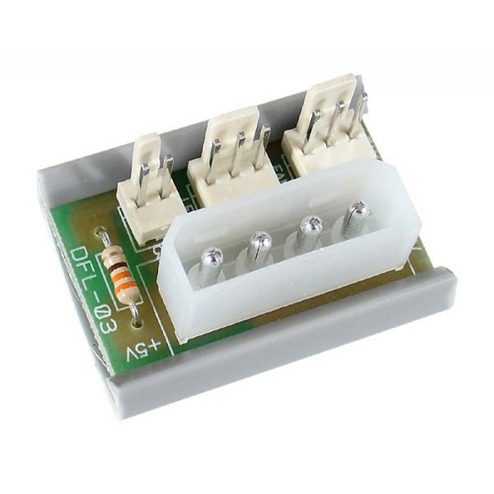 InLine fan Power Adapter Platine - 4Pin Molex 33008A