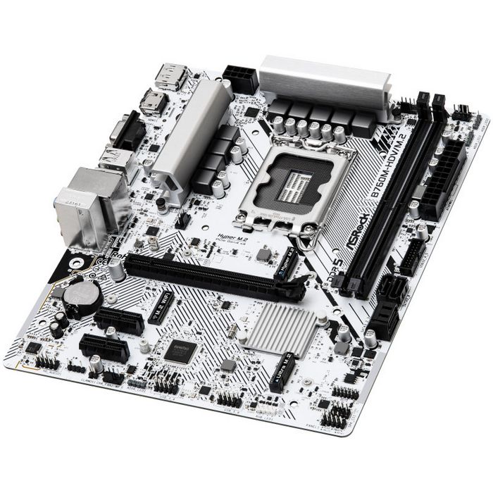 ASRock B760M-HDV/M.2, Intel B760 Mainboard - Sockel 1700, DDR5-90-MXBMJ0-A0UAYZ