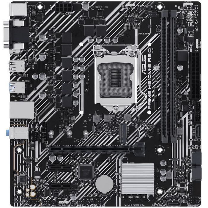 ASUS Prime H510M-E R2.0, Intel H510 Mainboard, Socket LGA1200, DDR4 90MB1FQ0-M0EAY0