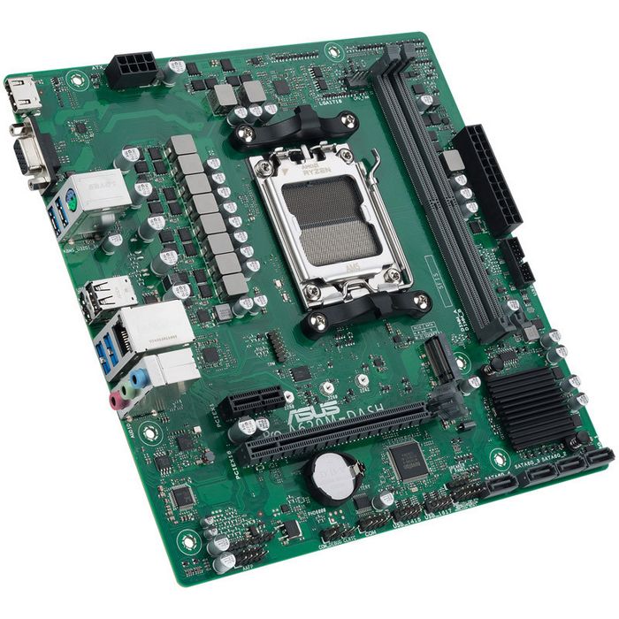ASUS Pro A620M-DASH-CSM, AMD A620 Mainboard, Socket AM5, DDR5 90MB1GD0-M0EAYC