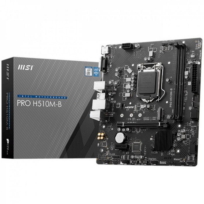 MSI Pro H510M-B, Intel H510 Mainboard - Socket 1200, DDR4 7E05-002R