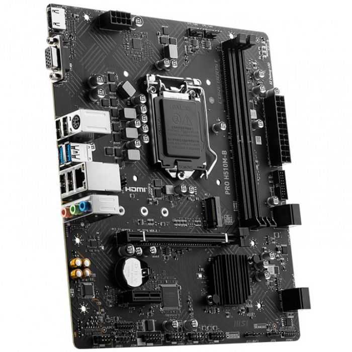 MSI Pro H510M-B, Intel H510 Mainboard - Socket 1200, DDR4 7E05-002R