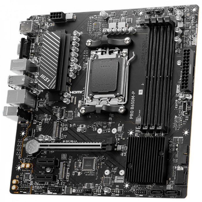 MSI Pro B650M-P, AMD B650 Mainboard - Socket AM5, DDR5 7E27-001R