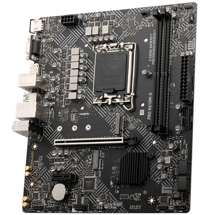 MSI Pro H610M-G, Intel H610 Mainboard - Socket 1700, DDR5 7D46-075R