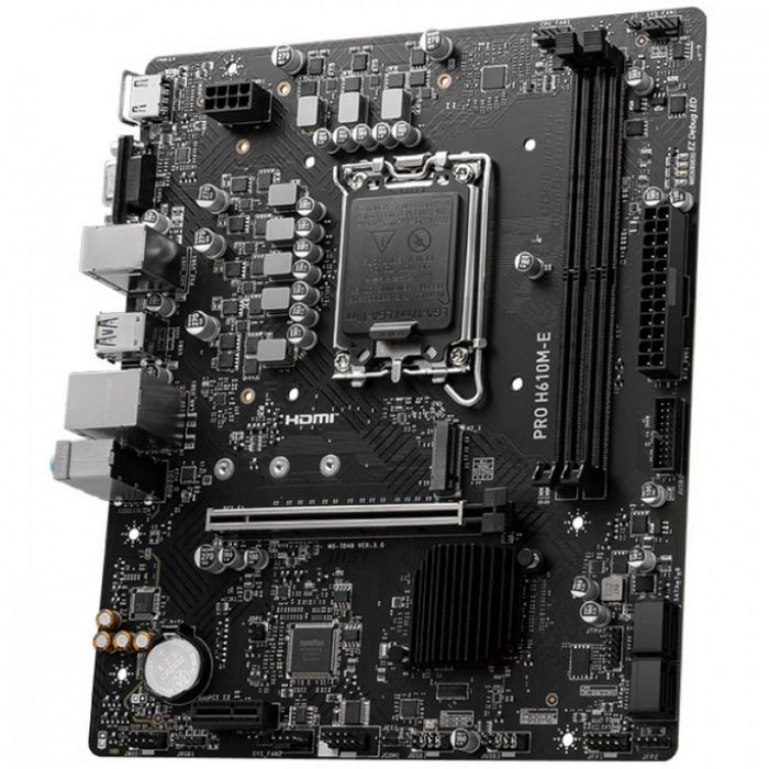 MSI Pro H610M-E, Intel H610 Mainboard - Socket 1700, DDR5 7D48-019R