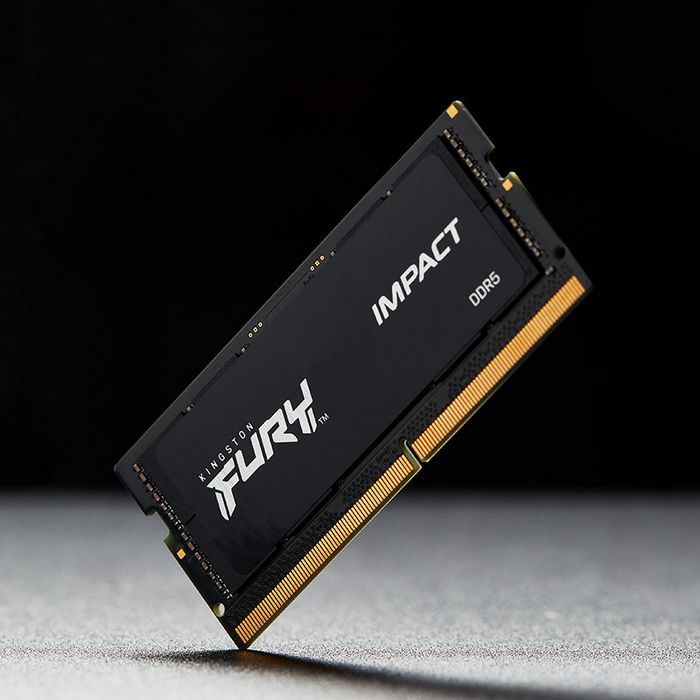 Kingston Fury Impact SO-DIMM, DDR5-6400, CL38, Intel XMP 3.0 - 16 GB-KF564S38IB-16
