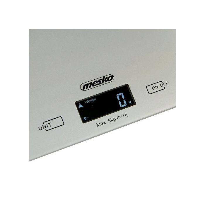 Mesko kitchen scale silver