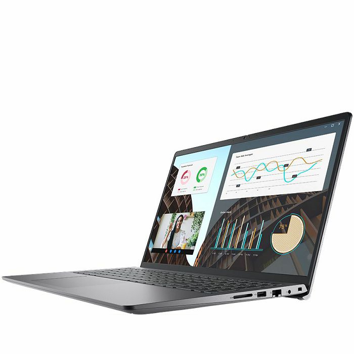 Dell Vostro 3530, 15.6" FHD (1920x1080), Intel Core i5-1335U (12MB, 4.60GHz), 16GB (2x8GB) DDR4, M.2 512GB PCIe, Intel Iris Xe, WiFi, BT, HDMI, USB-C, USB 3.2, USB 2.0, RJ-45, Cam, Mic, Backlit kb, Ub