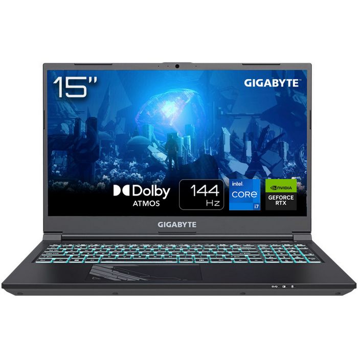 Gigabyte G5 KF5-H3DE554KH, 39,62 cm (15,6 Zoll) 360Hz, i7-13620H, RTX 4060 Gaming-Notebook-G5 KF5-H3DE554KH