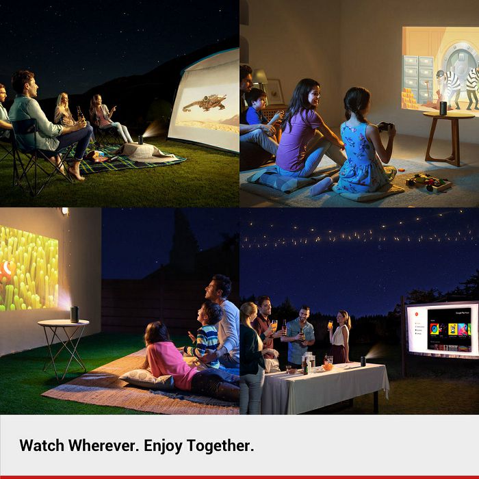 Anker Nebula Capsule II Portable Projector with Android TV 9.0