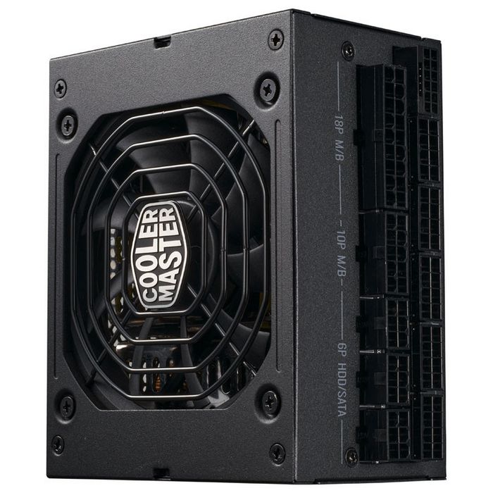 Cooler Master V-Series SFX power supply, 80 PLUS Platinum, modular, ATX 3.0, PCIe 5.0 - 1100 Watt MPZ-B001-SFAP-BEU