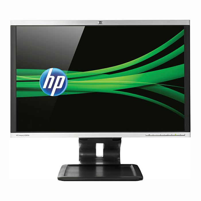 Monitor HP 24" LA2405X; black/silver, B+;1920x1200, 1000:1, 250 cd/m2, VGA, DVI, DisplayPort, USB Hub, AG
