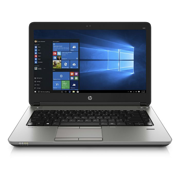 HP ProBook 645 G1; AMD A6-5350M 2.9GHz/8GB RAM/256GB SSD NEW/batteryCARE;DVD-RW/WiFi/BT/webcam/Radeon HD8450G/14.0 HD+ (1600x900)/Win 10 Pro 64-bit