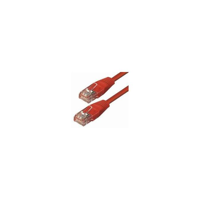 NaviaTec Cat5e UTP Patch Cable 0,5m red