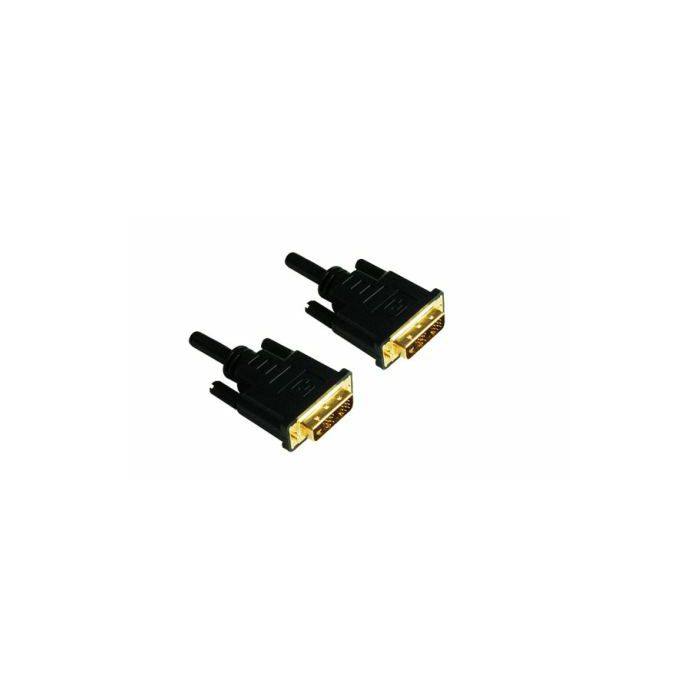 NaviaTec DVI-D kabel M-M, 5m, crni