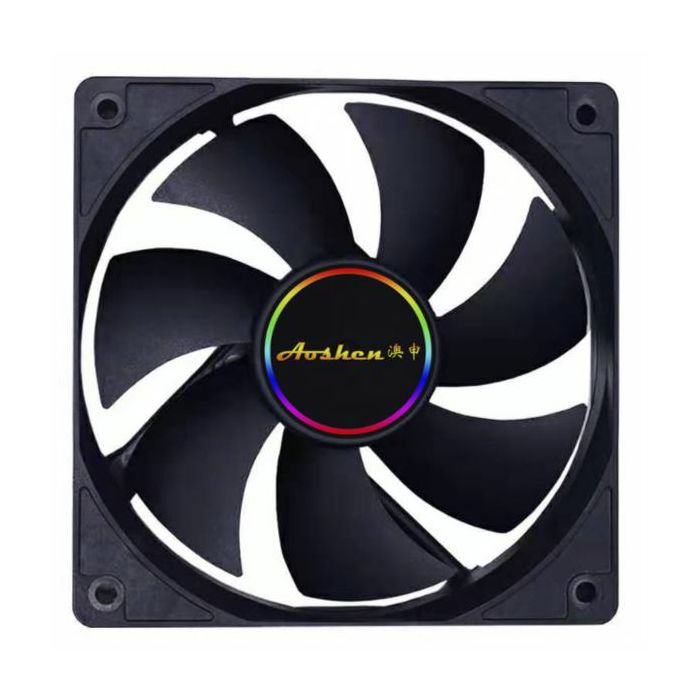 NaviaTec PC Case Fan 120mm, Black