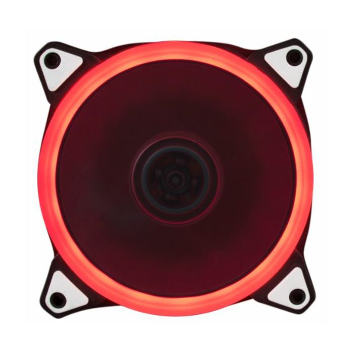 NaviaTec PC Case Fan 120mm, Red LED