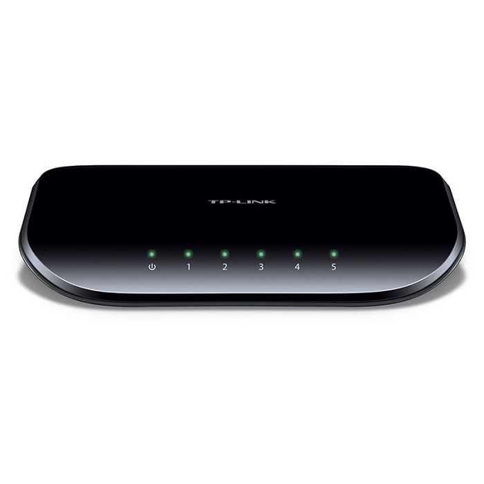 TP-Link TL-SG1005D V6 Gigabit-Switch, 5-Port, unmanaged - black TL-SG1005D V6