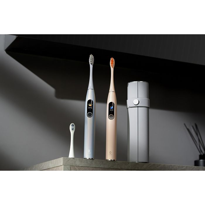 Oclean XPRO digital electric sonic toothbrush silver