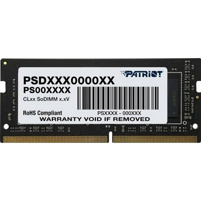 Patriot Signature Line 4GB DDR4-2666 SODIMM PC4-21300 CL19, 1.2V