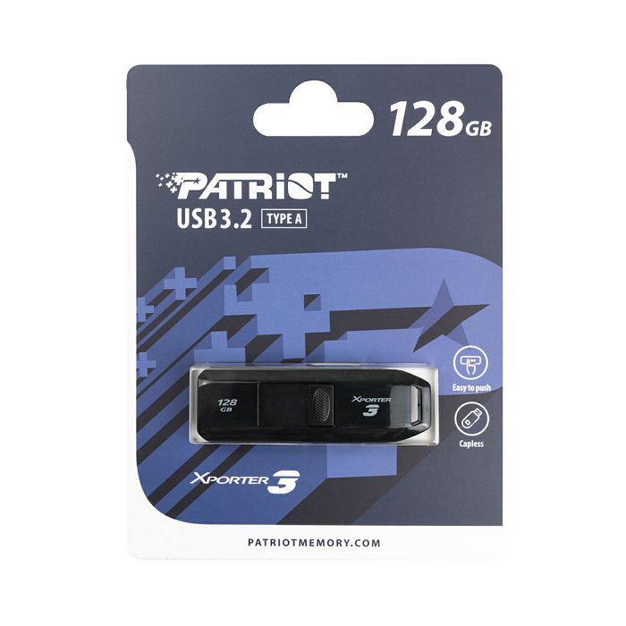 Patriot 128GB 80MB/s Xporter 3 USB 3.2 Gen 1 memory stick