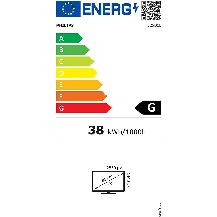 Philips 325B1L 31.5 "QHD IPS monitor