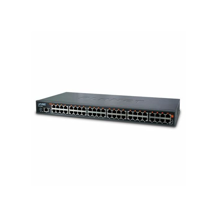 Planet 24-Port Gigabit 802.3at Power over Ethernet Managed Injector Hub (440W)