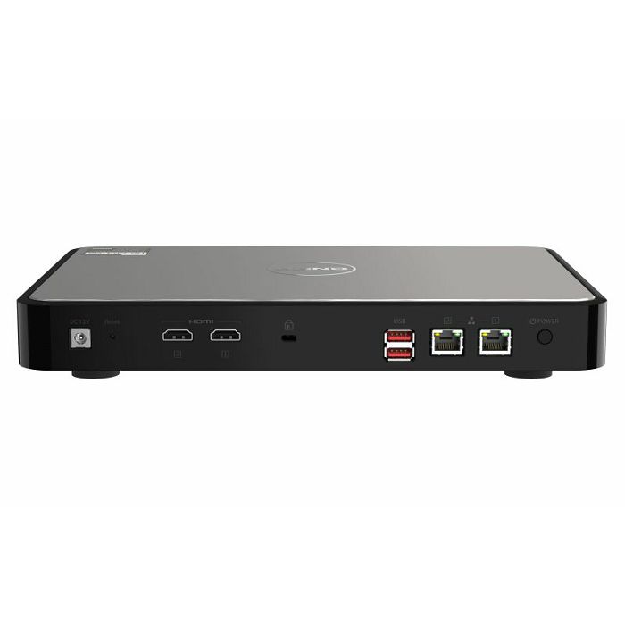 QNAP NAS for 2 disks, 8GB ram, 2x 2.5Gb network, HDMI