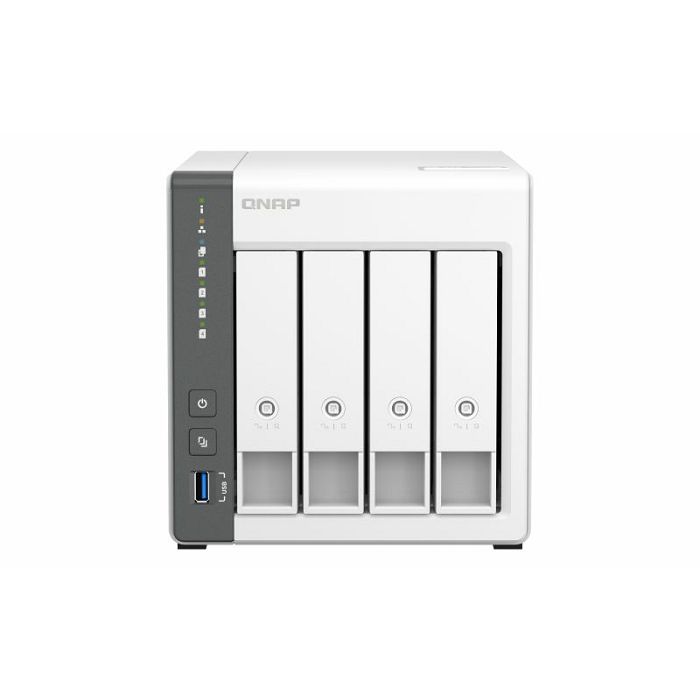 QNAP NAS server for 4 disks, 4GB ram, 2.5Gb network