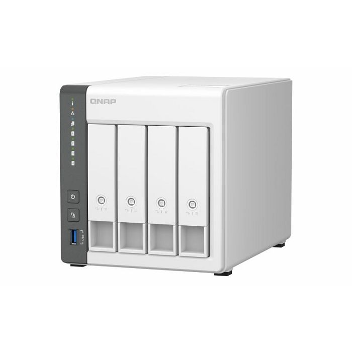 QNAP NAS server for 4 disks, 4GB ram, 2.5Gb network