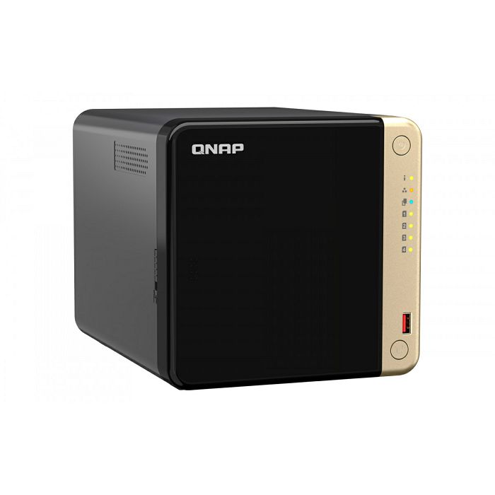 QNAP NAS server for 4 disks, 8GB ram, 2.5GbE network