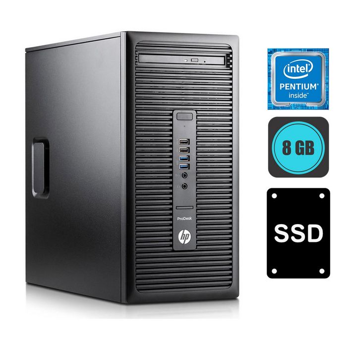 HP ProDesk 600 G2, G4400, 8GB DDR4, 240SSD