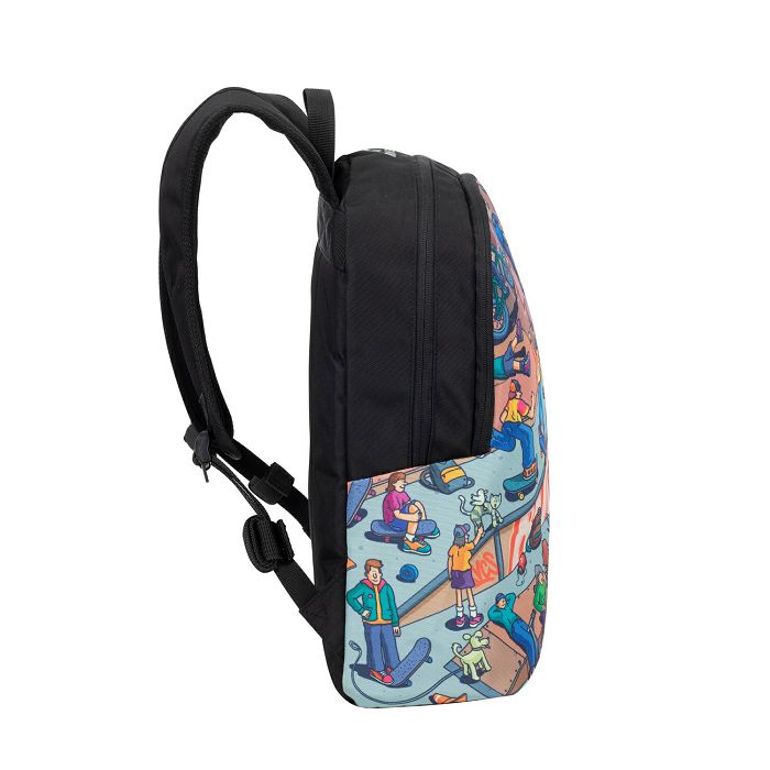 Rivacase backpack "Skaters" 12L, 5420 black