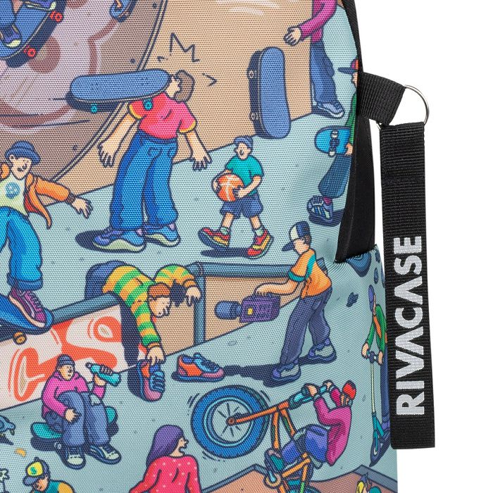 Rivacase backpack "Skaters" 12L, 5420 black