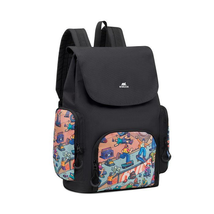 Rivacase backpack "Skaters" 15L, 5425 black