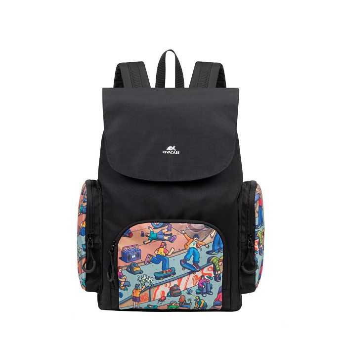 Rivacase backpack "Skaters" 15L, 5425 black